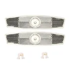 Велосипедный отражатель на колесо Безопасность говорил светоотражающее крепление Винтаж зажим Предупреждение