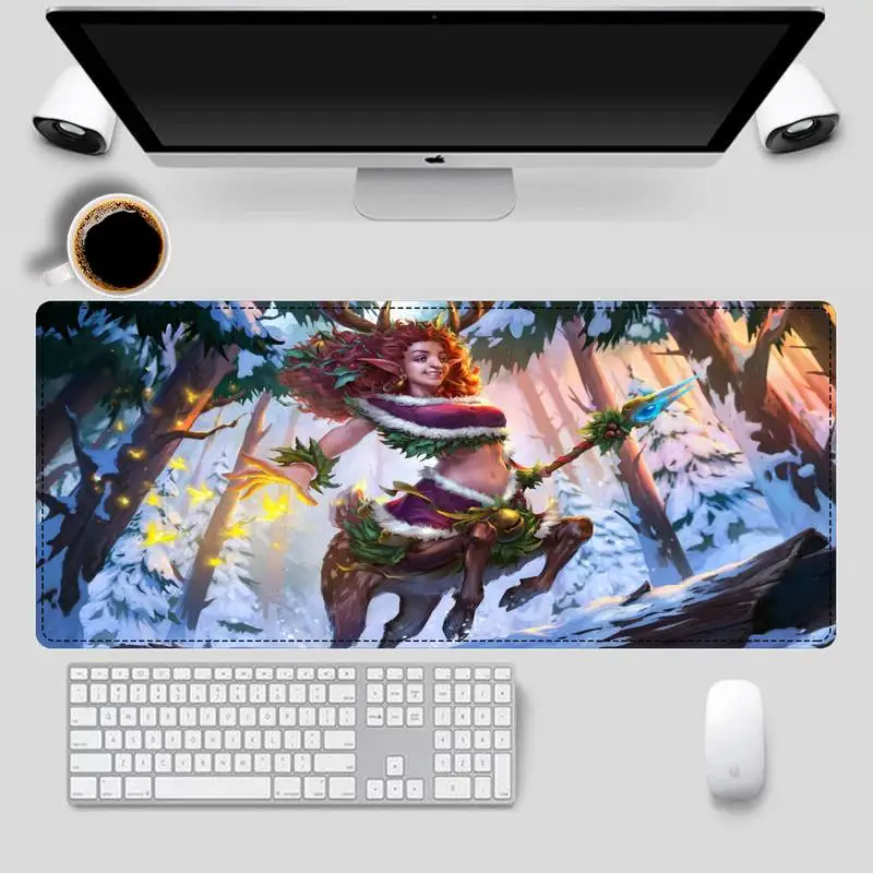 40x90 см Naga Siren Dota 2 игровой коврик для мыши клавиатуры Настольный игровые