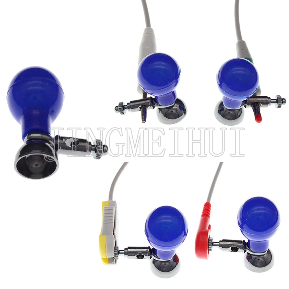 Совместимость с Fukuda Denshi FX 101 ЭКГ 10 привести cable.3.0DIN/4 0 банан/выключатели