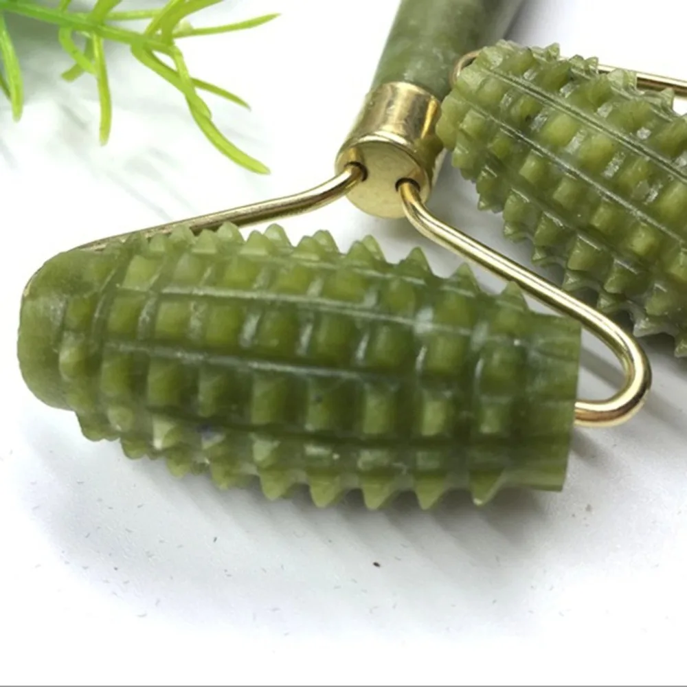 Массажер для лица Джейд роликовый лицевой инструменты ухода за кожей