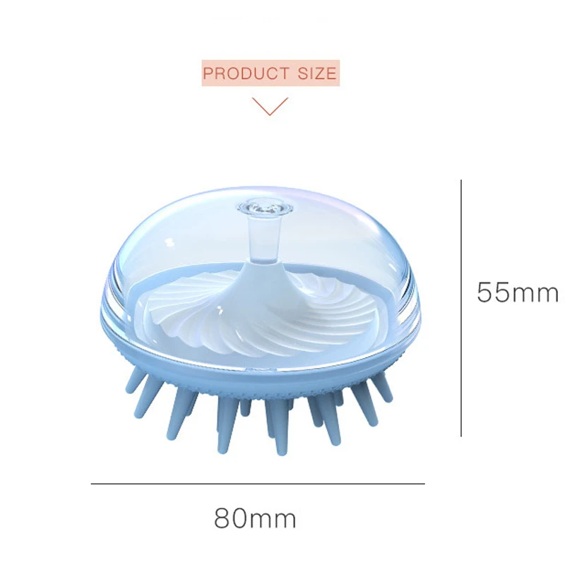 Расческа для волос Массажная расческа кожи головы Щетка женская мытья с Медузой |