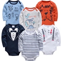 kavkas baby girls clothes 6 pcslot pour nouveaux cotton long sleeve girl bodysuit 0 24 months newborn boys clothing toddler