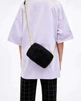 bags for women 2021 unisex chains fashion pu tote bag small flap crossbody bag nylon luxury designer shoulder handbag female sac