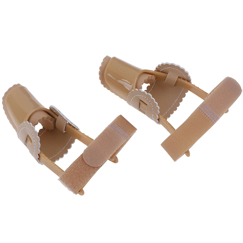1Pair Toe Separator Hallux Valgus Bunion Corrector Orthotics Feet Bone Thumb Adjuster Correction Pedicure Sock Straightener | Красота и