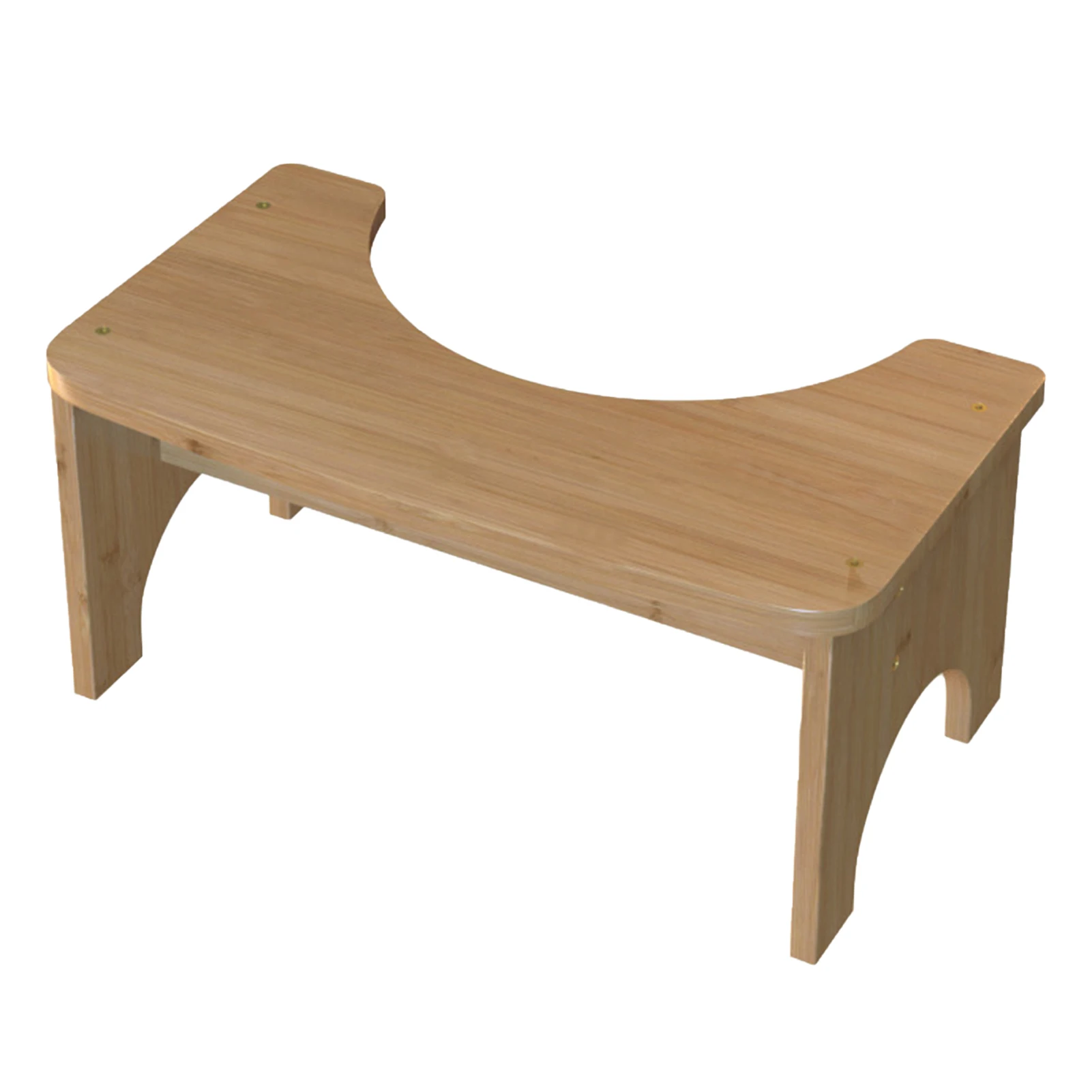 

Табурет для унитаза, удобная сверхпрочная мебель C-образной формы, нескользящий, съемный, для дома и ванной, практичный, угол наклона 35 граду...