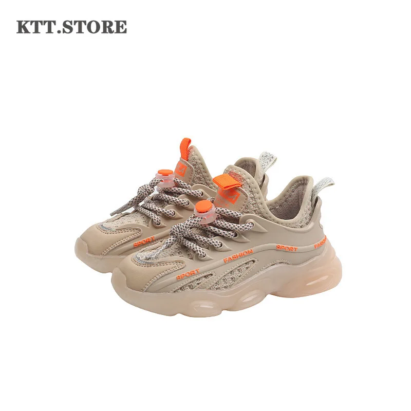 

KTT Boys Mesh Sneaker Unisex Casual Shoes 2021 Autumn Children's Casual Shoes Sport Sneaker for Big Girls School Running Sneaker
