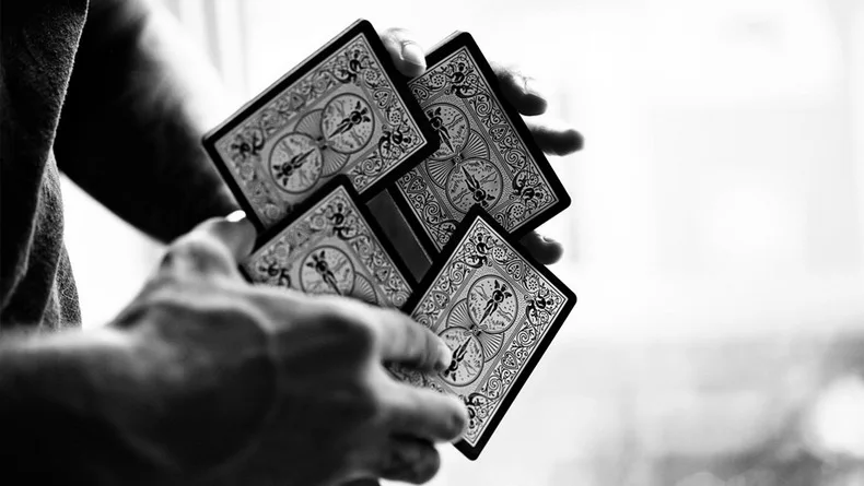 1 шт. велосипед черный тигр Ellusionist колода волшебные карты игральные покер крупный