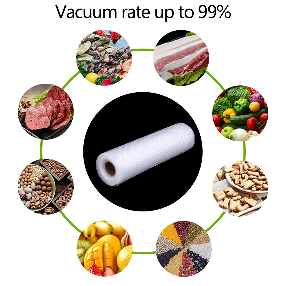 Вакуумный пакет для пищевых продуктов 15/17/20/22/25/28/30 см * 500 | Дом и сад