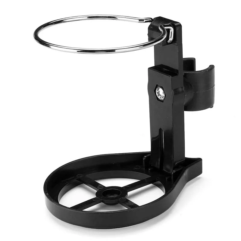 

Hot Sale Black Folding Drink Cup Can Bottle Holder Chair Side Table Outdoor Camping Fishing Chair Water Cup Holder