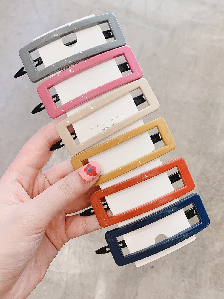 2PCS Cute hairpin hair clips Hair Card Headdress Color Clip Side | Дом и сад