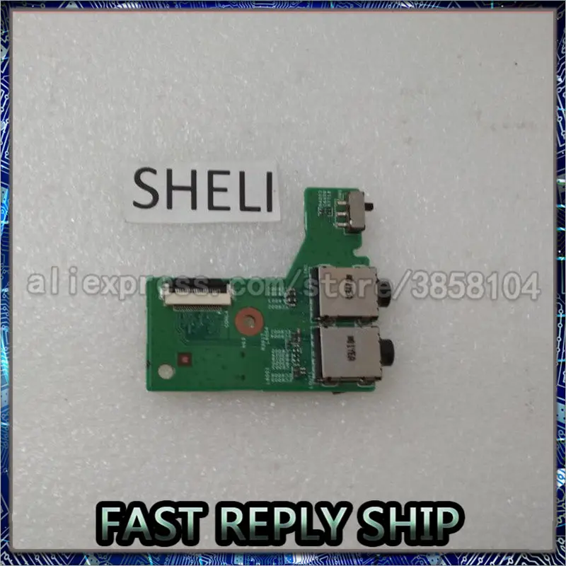 SHELI для Dell V3700 3700 аудио разъем порт плата 48.4RU02.011|Материнские платы| |