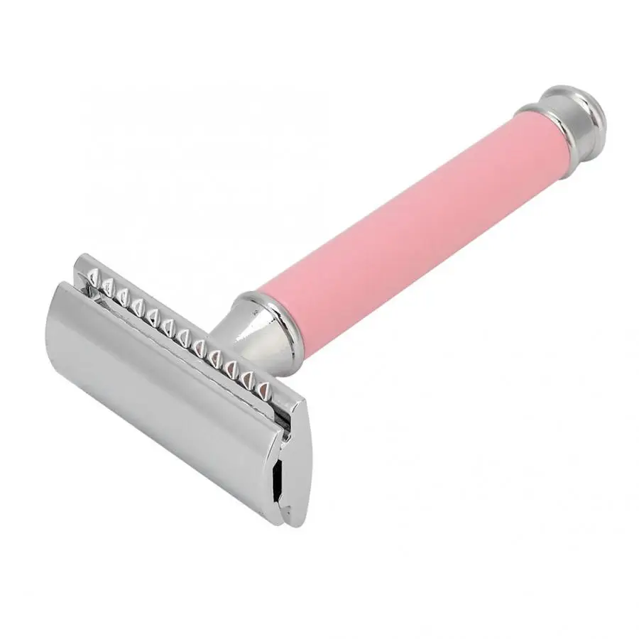 Традиционный двухсторонний лезвие Безопасный инструмент для бритья борода