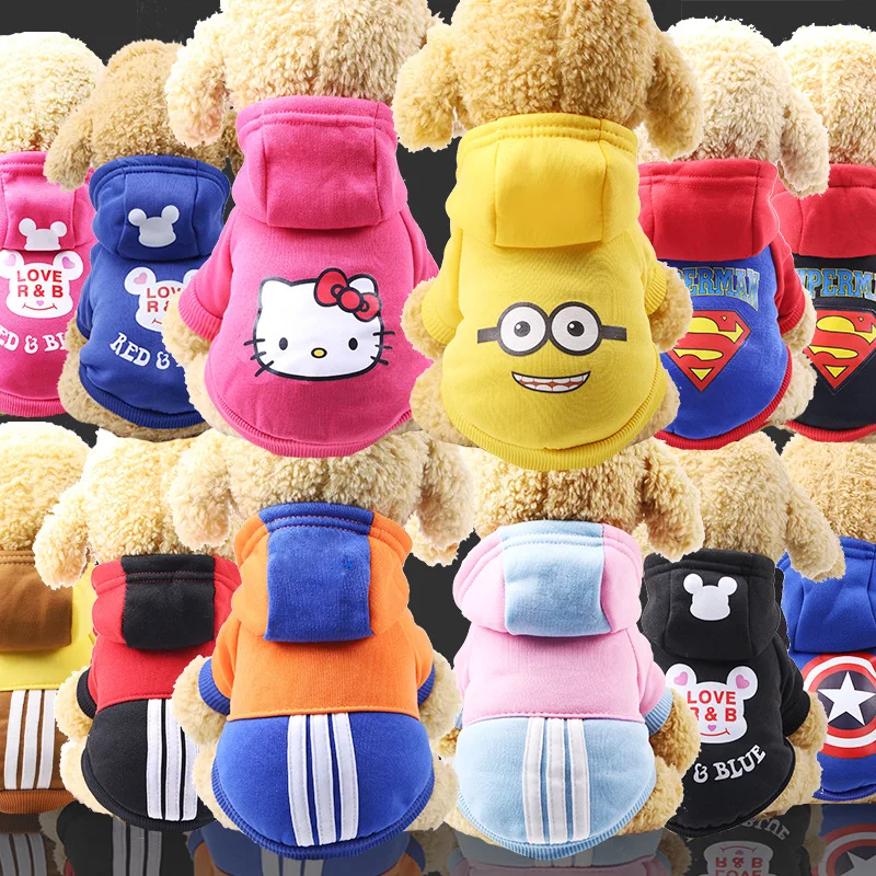 

XS-XXL Dog Clothes Pet Dog Clothing Jacket Coat Puppy Chihuahua Hoodies For Small Medium Clothes For Dog Puppy Outfit