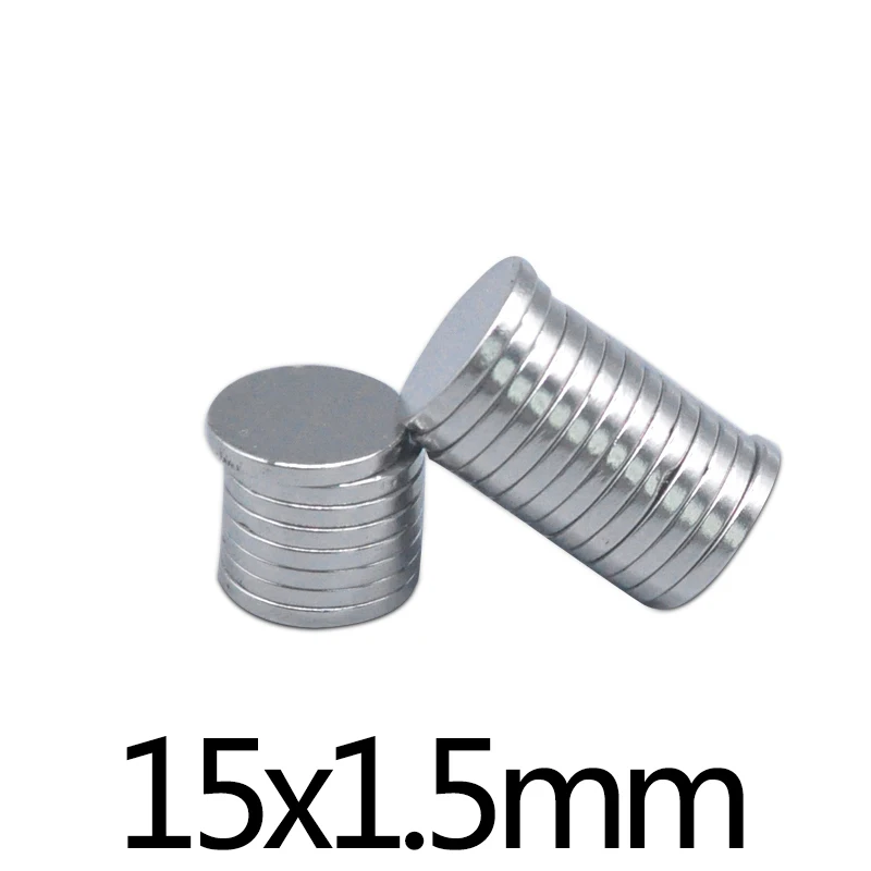 50/100/200 шт. неодимовые магниты 15x1 5 мм мм|Магнитные материалы| |