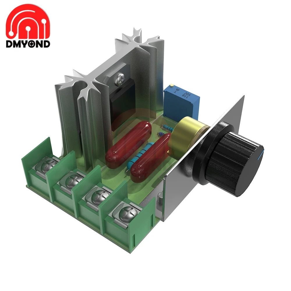 Настраиваемый Бесщеточный Регулятор скорости двигателя SCR контроллер