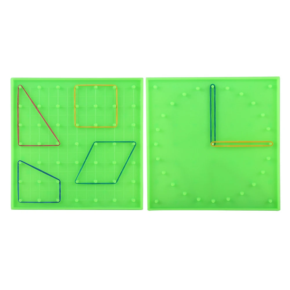 Двусторонняя Игрушка Peg Geoboard резиновая бабочка графика обучающая детская