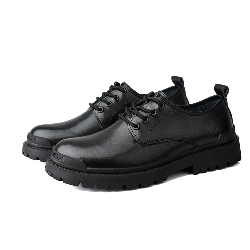 

Mens Luxury Casual Genuine Leather Cowhide Hale and Hearty Work Shoes Comfortable Inside Handmade Trend Classic Large Size38-47