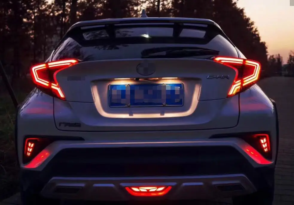 Стайлинга автомобилей задние фонари для Toyota CH R C HR ЧР 2017 2018 светодиодные фары
