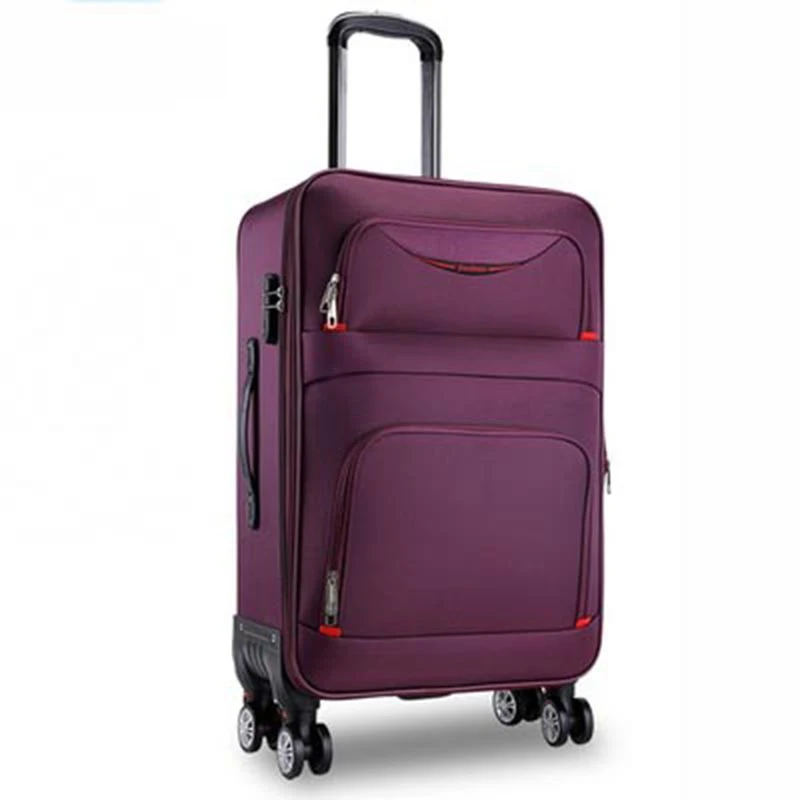 

high quality waterproof Oxford Rolling Luggage Spinner men Business Brand Suitcase Wheels 20 inch Cabin Trolley High capacity