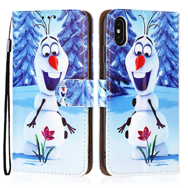 cartoon pu leather phone case for umidigi bison flip case for umidigi bison wallet case soft silicone book back cover free global shipping