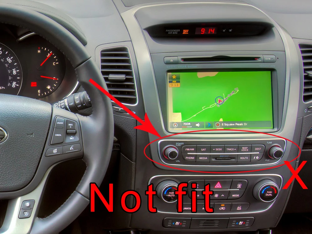 Owtosin 2 Din Android 9,0 Автомобильный DVD Радио для Kia SORENTO 2012 2013 Автомобильный мультимедийный gps навигатор 4 Гб ram 32 Гб rom