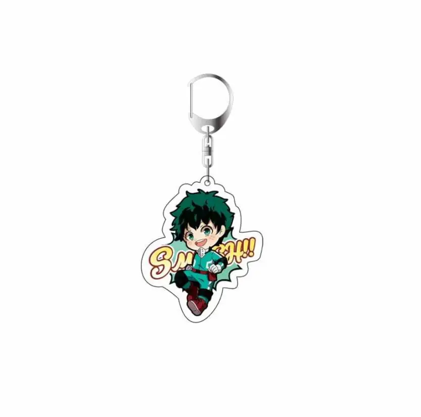 Мой герой Академия Tsuyu Asui Midoriya Izuku Todoroki Shoto акриловая фигурка брелок украшение