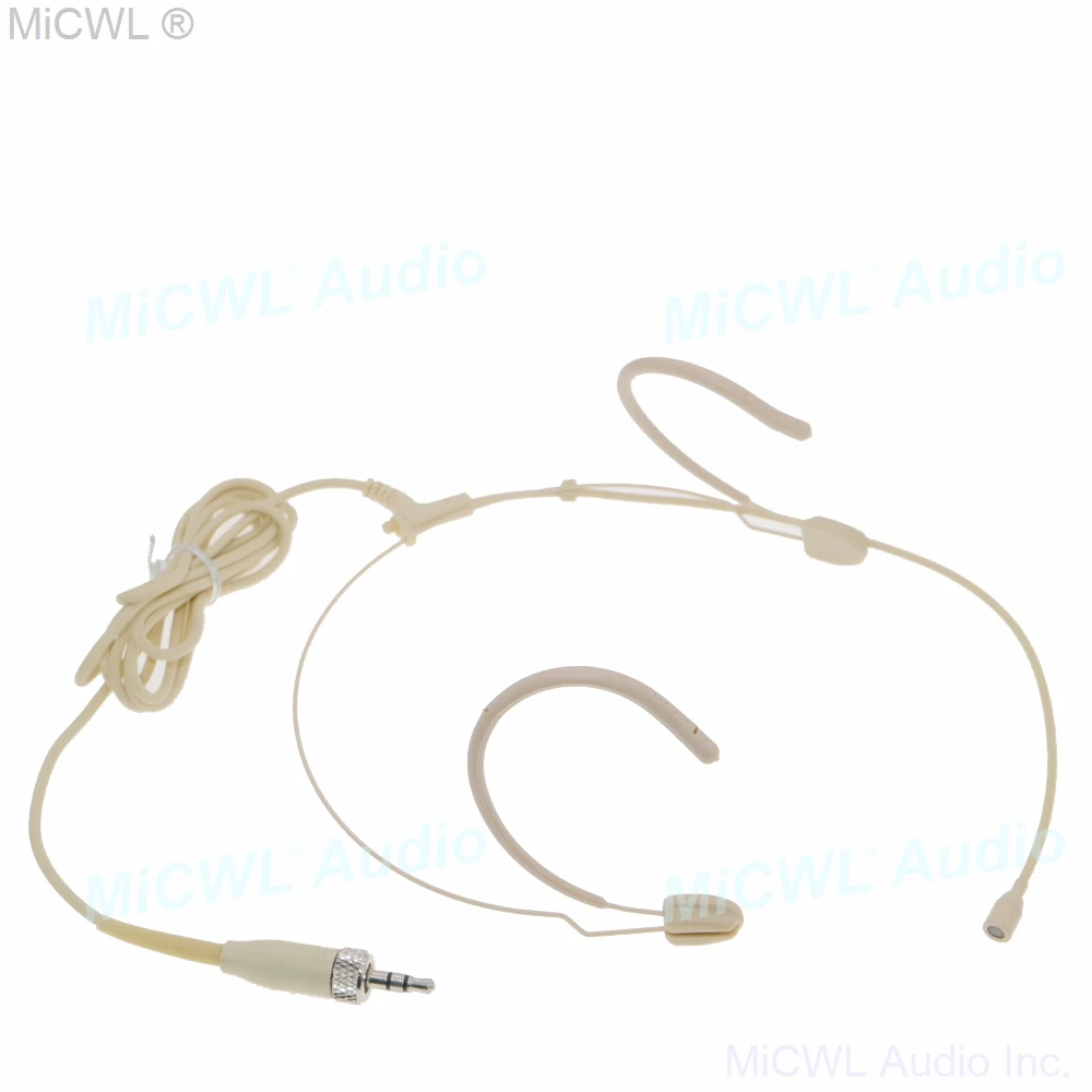 Левый и правый носить гарнитура микрофон для Sennheiser EM100 G3 G4 G5 беспроводной BeltPack