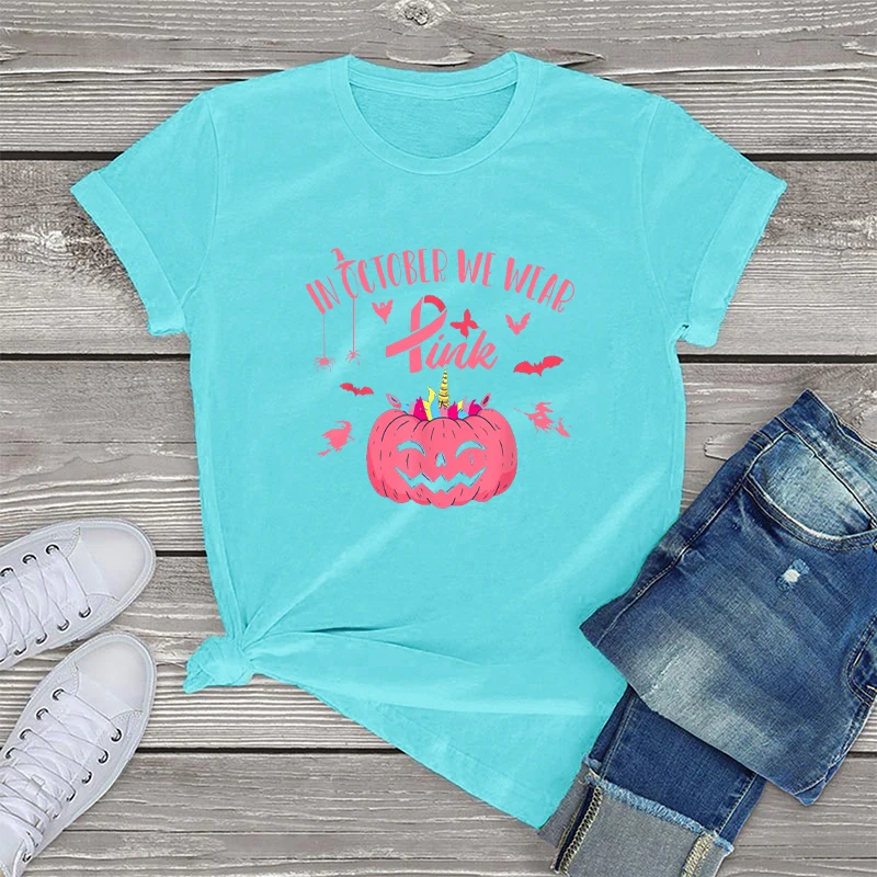 Женская футболка с коротким рукавом принтом и изображением головы