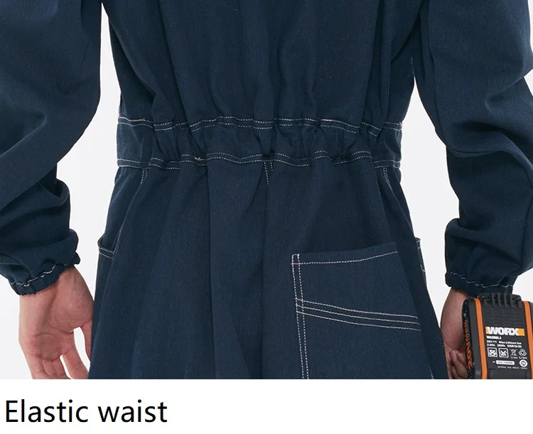 Светоотражающая джинсовая Рабочая форма огнестойкая сварочная одежда