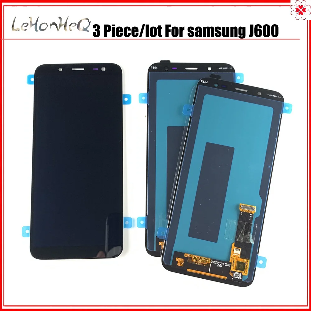 AAA Качество 3 шт./лот LCD для Samsung Galaxy J600 J6 2018 J600F J600G дисплей сенсорный экран