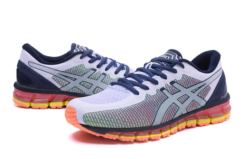 Новое поступление, оригинальные мужские кроссовки Asics Gel-Quantum 360, дышащие устойчивые кроссовки для бега, уличные теннисные кроссовки Hongniu