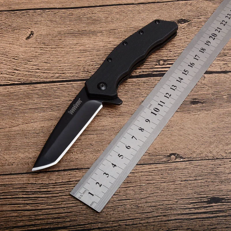 

KS 1328 folding pocket outdoor knife 8CR13 blade G10 handle camping hunting Tactical Survival Utility fruit knives EDC tools