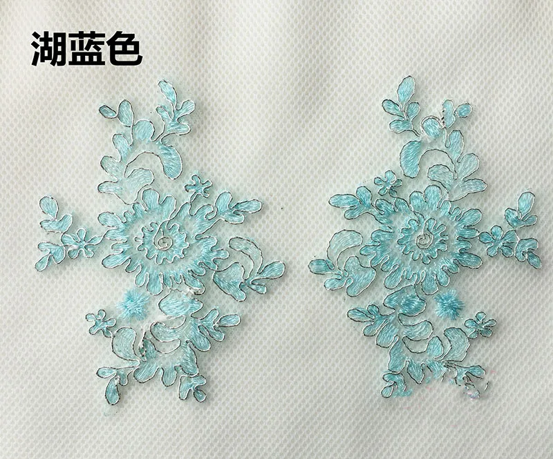 10 штук Симпатичные ботинки с красными розовая аппликация из белого кружева