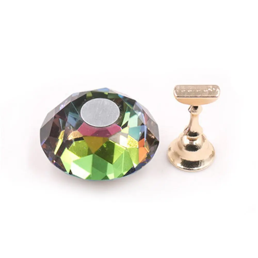 1 шт. магнитный держатель для ногтей Начинающий тренировочный дисплей акриловая