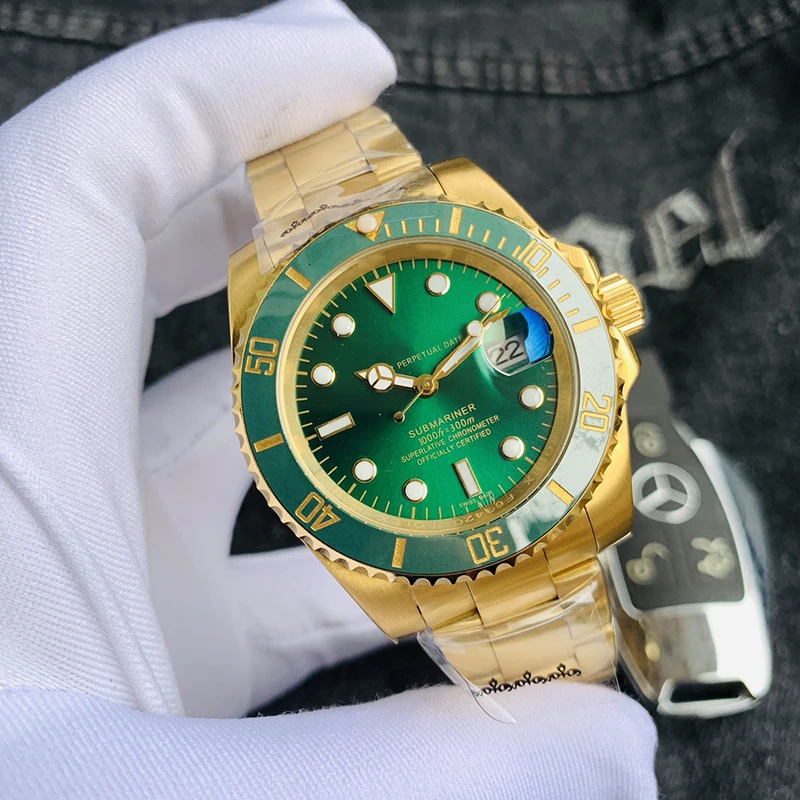 

Classic Big Brand Men's Watch Stainless Steel Mechanical Watch Classic Luxury Atmosphere Watch Sports Waterproof Men's AA+