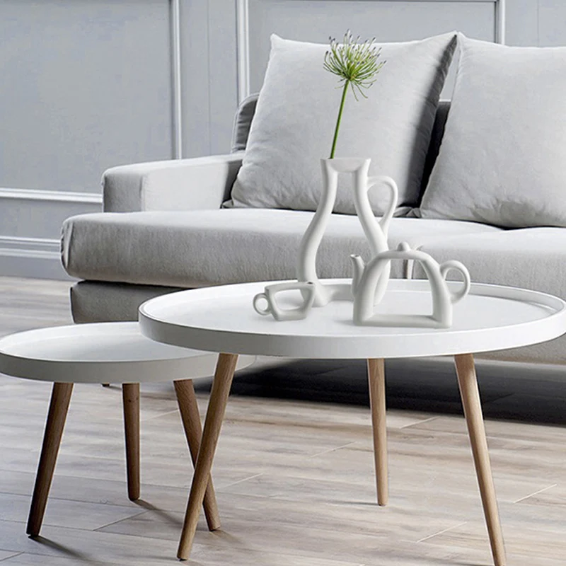 Modern Minimalist Style Jingdezhen Creative Home Decoration Ornament Ceramic Vase Small Flower | Дом и сад