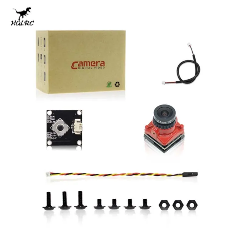 Новейший HGLRC V2 1200TVL 2 1 мм PAL/NTSC переключаемый WDR Поддержка низкой задержки OSD FPV