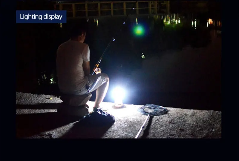 

Solar Electric Fan Light 2 In 1 Solar Panel Charging Fan Camping Lights 110-220V New Outdoor Tool For Hiking Fishing BBQs