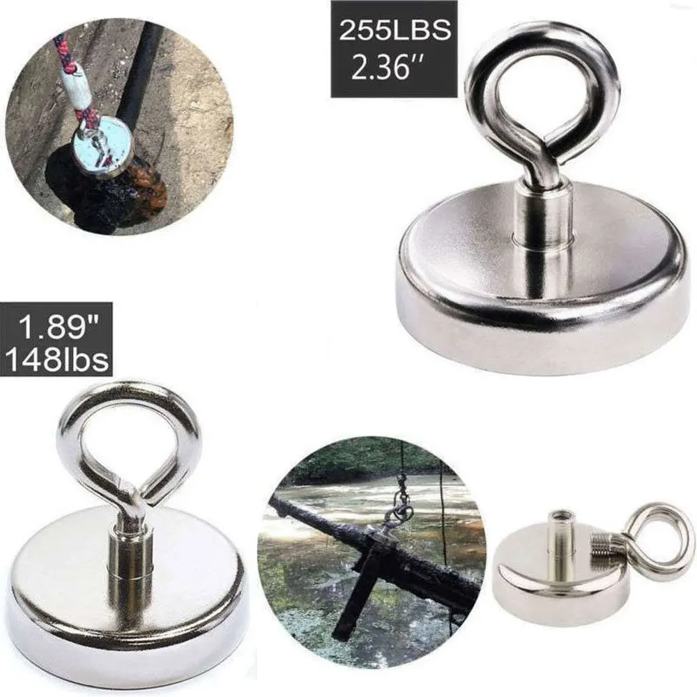 

Magnetic Hooks Super Strong Hook Holder Tool 120kg Suction Home Decor House Supplies