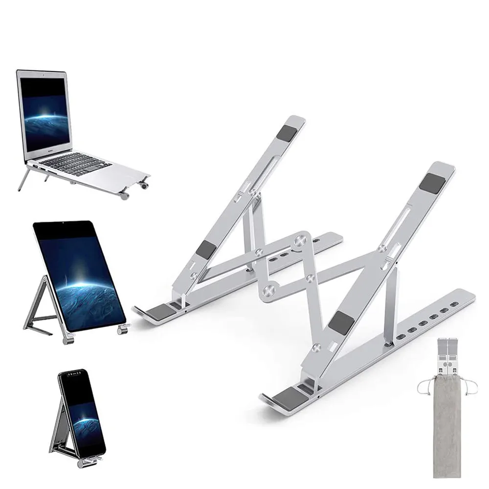 

10-15.6 Inches Laptop Tablets Stand Compatible With MacBook Air Pro Laptop Holder Computer Foldable Portable Notebook Stand