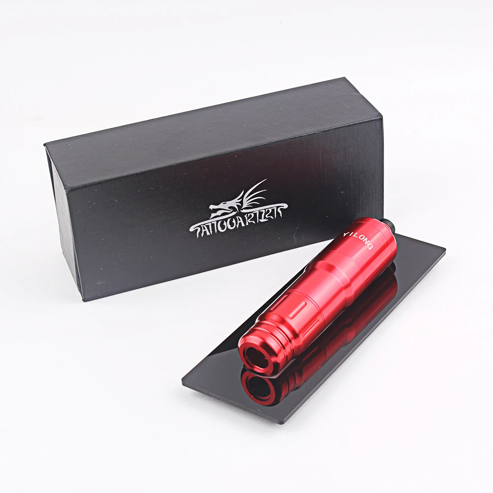 Мощная тату-ручка вращающаяся тату-машинка алюминиевый сплав Электрический