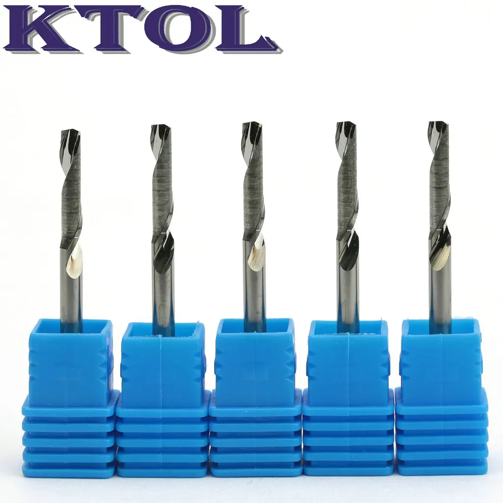 3 175 мм Один Флейта алюминиевый торцевой фрезы Вольфрам твердосплавных