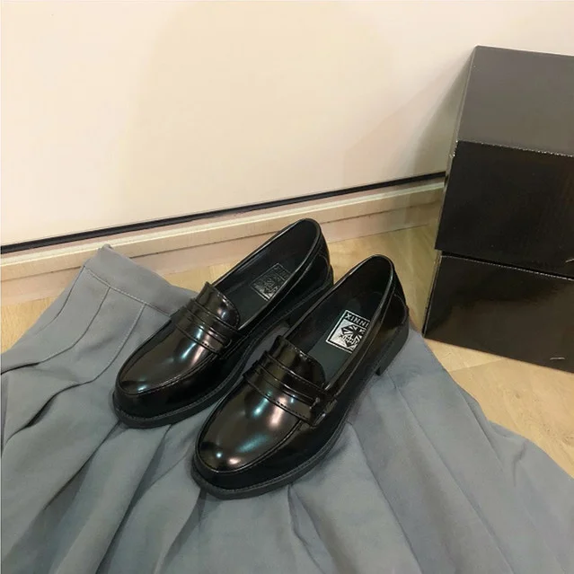 Japanese Style Women Lolita Shoes School Students Girl Uniform Shoes Comic Con Cosplay Mary Janes Cosplay Vintage Shoes Women