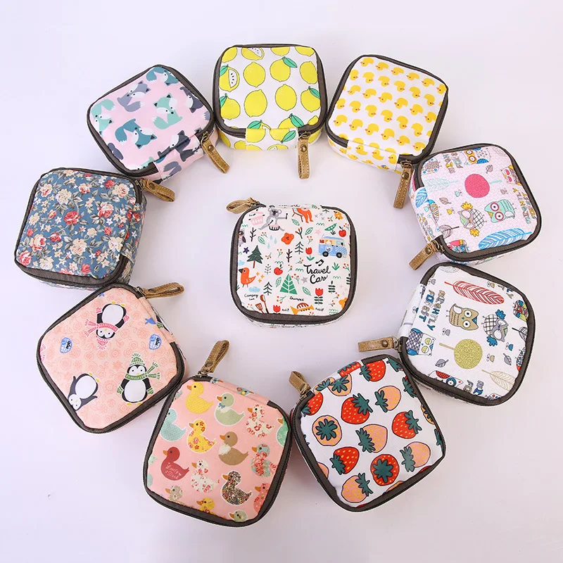 

Новинка, красивая косметичка, кошелек для мелочи, вместительная водонепроницаемая сумка на молнии для девочек