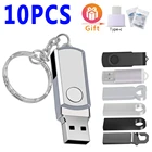 Мини-флешка 10 шт.лот, 8 ГБ, 16 ГБ, 32 ГБ, USB флеш-накопитель, 64 ГБ, 128 ГБ, флешка, флеш-накопитель USB, флешка 2,0, бесплатный логотип