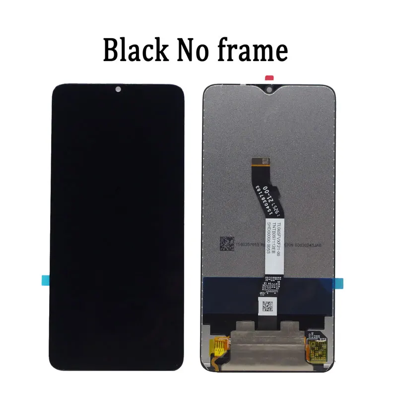 100% протестированный 6 53 дюймов для Xiaomi Redmi Note 8 Pro ЖК дисплей с рамкой дигитайзер