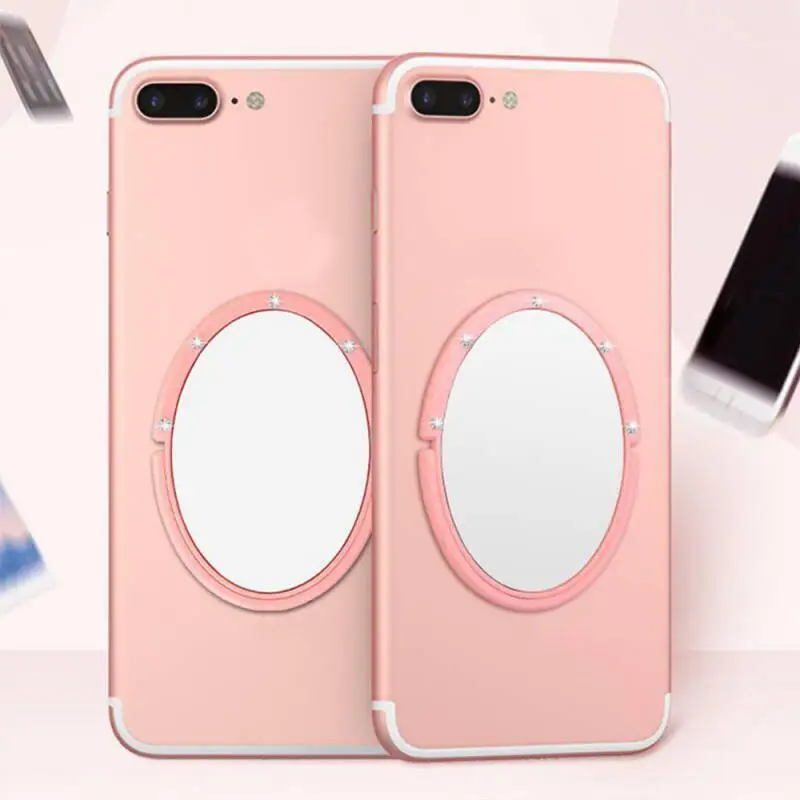 Многофункциональный мобильный телефон самоклеящееся зеркало кольцо пряжка