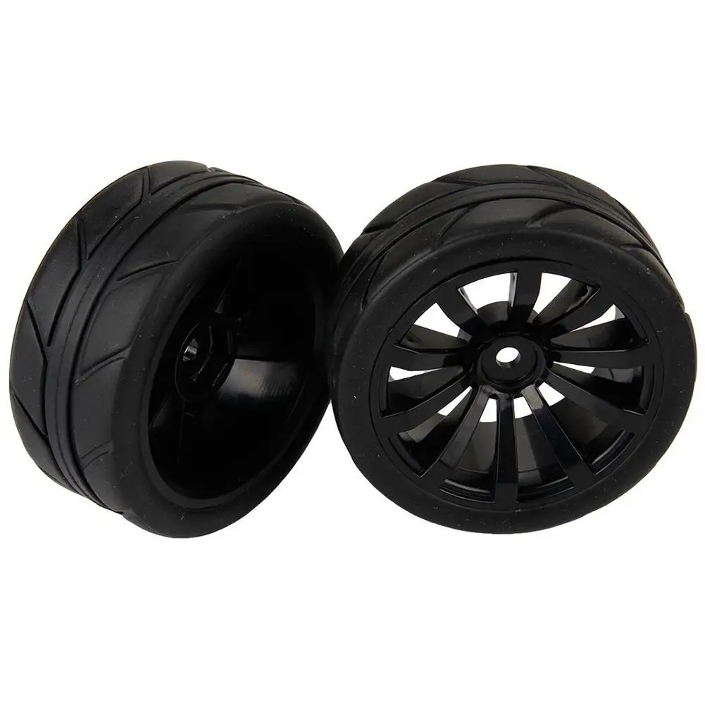 4 шт. 1/10 резиновые шины RC для гоночных автомобилей на ободе колеса дороги подходят