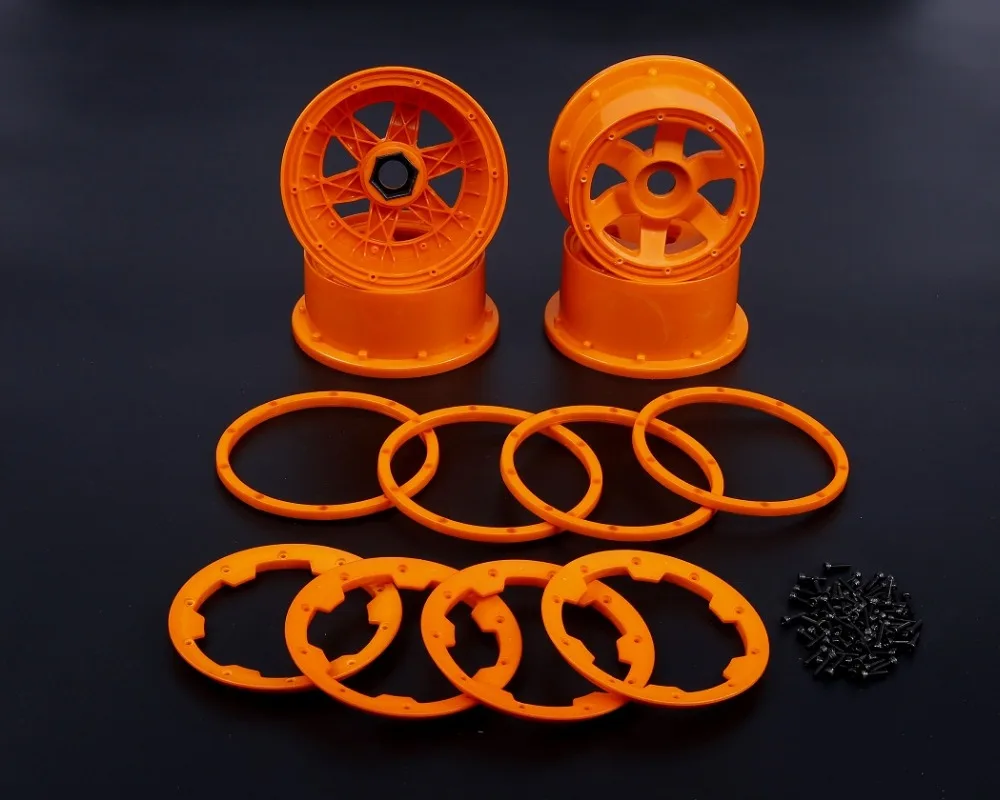 1/5 газа Dragster нейлоновый обод колеса 24 мм шестигранный для HPI Rovan Baja 5T|baja 5t|rc baja1/5 scale |