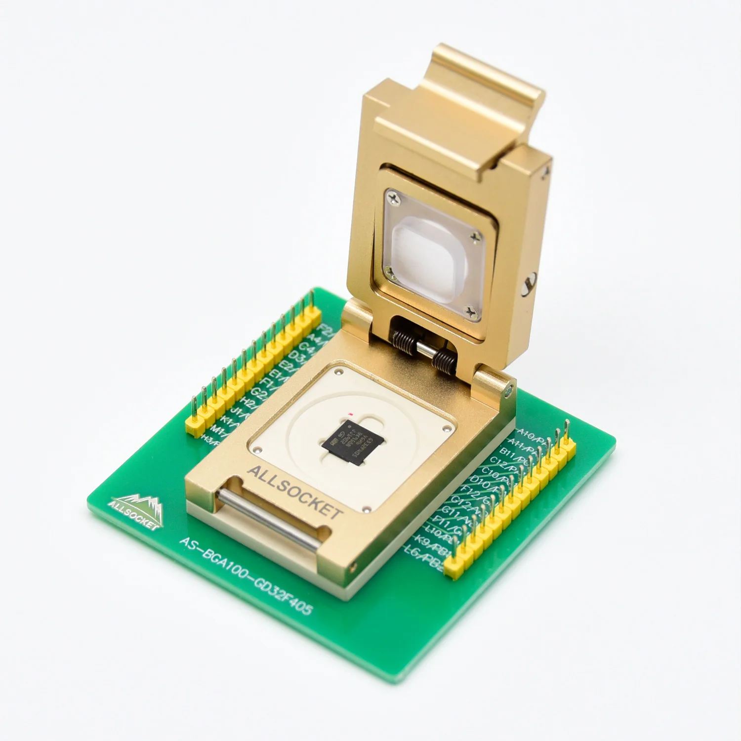 AS BGA100 GD32F 405 для BGA 100 тестирование 405|socket with usb|socket usbsocket bga |